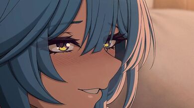 "The Blue-haired Seductress: An Erotic Tale of Seduction and Pleasure"