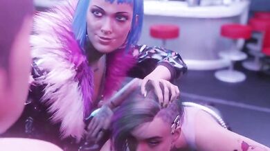 "Evelyn's Lessons in Deep Throating for Judy with Tumtumisu"