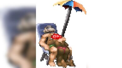 'A Delicious Blowjob on the Beach with a Strong, Thick Cock'