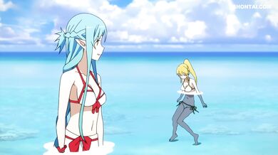 "Sword Art Online - Leafa's Fanservice Adventure"