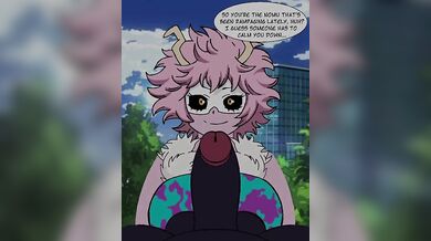 "My Neighborhood Bitches Mina and Ashido Get It On in the Parking Garage"