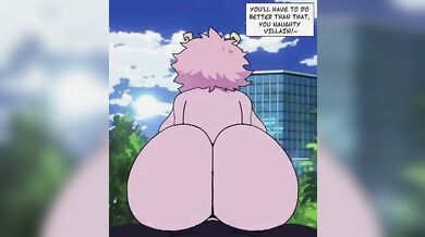 "My Neighborhood Bitches Mina and Ashido Get It On in the Parking Garage"