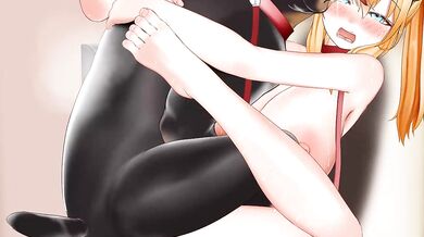 'Saai-chan and her Dog Inu - Naked Murahachiro'