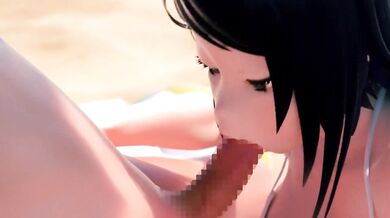 "Sultry Sirens and Sizzling Summer Nights: A Hentai Adventure on the Beach"