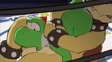 "Yoshi Plays with Pin - [Sound Edit]"