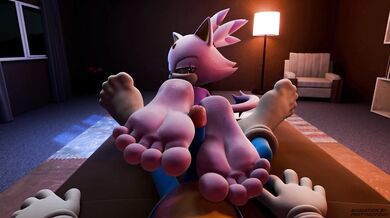 'MILF's pantyhose kissing - FeetyMcFoot-'