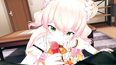 "Sneaky Succubus Seduces Superhero!"