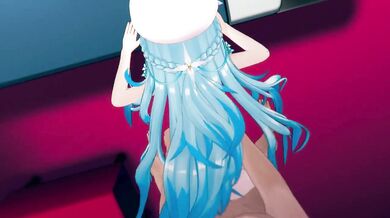 'Unleashing the Beast: Lamy Yukihana in Hololive with Robin00'