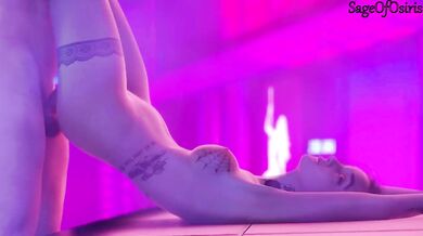 'Satisfying Judy Alvarez with a Thighjob while the Sage of Osiris Watches'