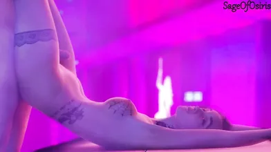 'Satisfying Judy Alvarez with a Thighjob while the Sage of Osiris Watches'