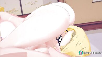 'Faust Seiker's Android 18 - Ino Forces Herself on Lazuli [Hentai Porn]'