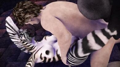 'Zahira, the half-human hybrid, finally gives in to her animalistic desires and mates with a human for the first time.'