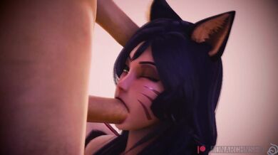 The innocent looking girl, Ahri, gets violated by a group of men who take turns to ravage her young body in the most gruesome ways possible.