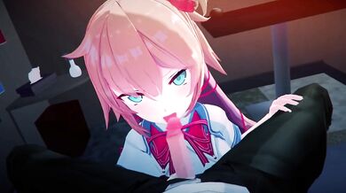 "Robin's Hentai Hololive Adventure - Akai Haato (Red Hat)"