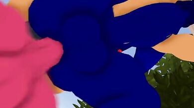 'Unleashing The Sexual Tension With Sonic Front Amy'