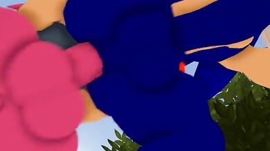 'Unleashing The Sexual Tension With Sonic Front Amy'