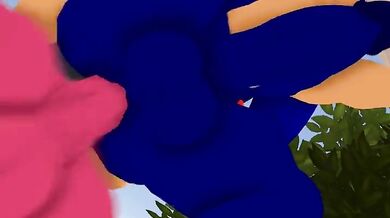 'Unleashing The Sexual Tension With Sonic Front Amy'