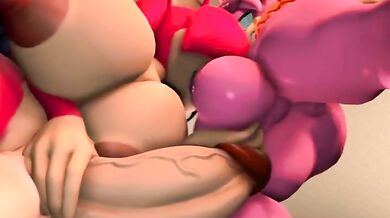 "The Futa Batgirl Blowjob Adventures"