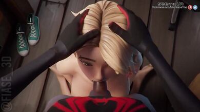 "Spider Gwen in Virtual Reality: A 3D CGI Animated Hentai Porn Movie."