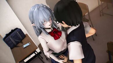 'Anime Lesbian Vol.1 - Squirting Love JK Masturbation Scene Hentai NTR'