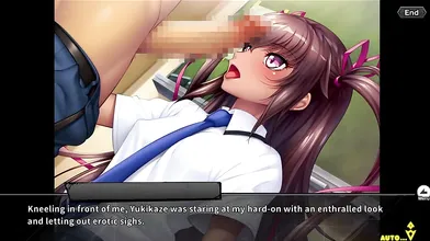 "Lightning Strikes Again! Mizuki Yukikaze Gets Her New Semester Started in Taimanin RPGX English Version"