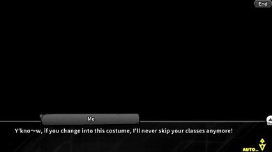 "Kosaka Shizuru and her Taimanin RPGX English chocolate adventure! Teacher's Got Chocolate 2 - The Hentai Edition."