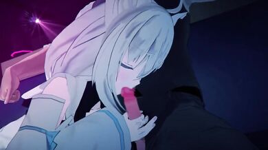 "Holographic Live Hentai with Shirakami Fubuki! Starring Robin00 in 'The Frost Maiden Awakens'"