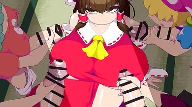 "The Trapdoor to Heaven: Reimu and the Bukkake Brigade"