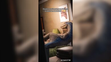 "Fantasy comes true for two sexy women and their blue-haired lover (Starring Blue)"