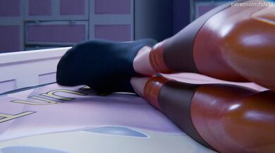 Inside Tracer's Sock: A Hentai Adventure