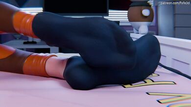 Inside Tracer's Sock: A Hentai Adventure