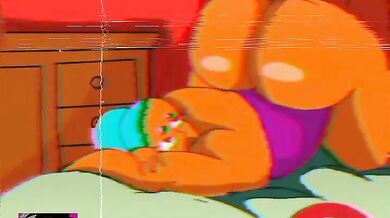 Wife Fucked in the Ass with Chocolate Cream by her Husband