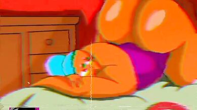 Wife Fucked in the Ass with Chocolate Cream by her Husband