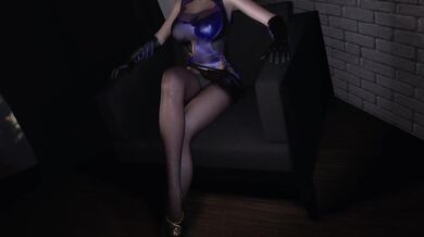 "Lost in the Darkness: Helena and Zack's Sensual Night Adventure"