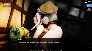 'Unleashed by the Futanari merchant'