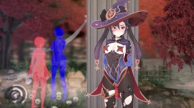 "Tentacle Lover's Delight: Mona is Invaded by a Succubus Tentacle Suit."