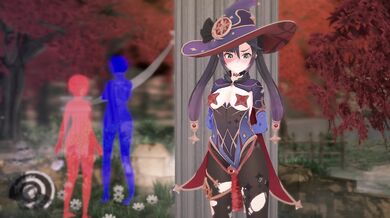 "Tentacle Lover's Delight: Mona is Invaded by a Succubus Tentacle Suit."