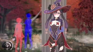 "Tentacle Lover's Delight: Mona is Invaded by a Succubus Tentacle Suit."