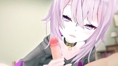 'Robin, the Neko-Chan and her Mixed Drinks - Hololive Hentai Porn'