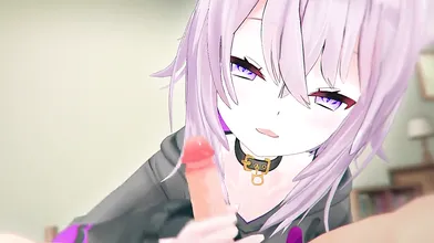 'Robin, the Neko-Chan and her Mixed Drinks - Hololive Hentai Porn'