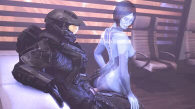 'The Naughty Art of HoloLens: Cortana's Sacred Rings in 3D with Halo Blender SFM Compilation'