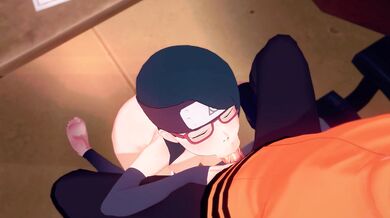 'Sasuke and Sakura in the Shower'