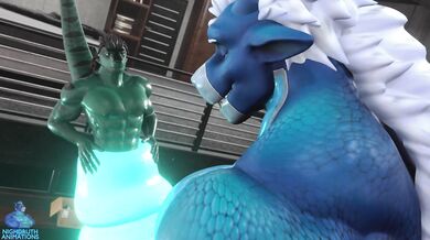 'Hungry Cock Vore Growth Animation: The Druth Cock Grows Inside Your Mouth!'