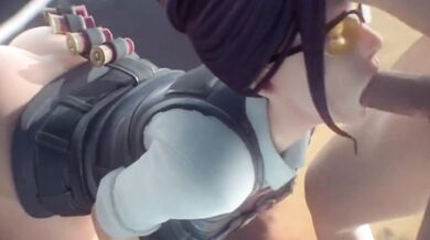 "Fortnight of Fury - An Epic Blowjob Battle in Fortnite!"