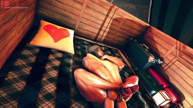 Rewritten as: 'The Camping Escapades - Animal Den - LuckyLynx%'