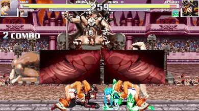 "Sexual Challenge: Satsuki and Ryuko in Heated Battle!"