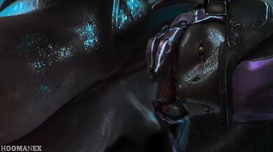 "Alien Battle: The Fierce Combat Between A Human And Sangheili Warrior"