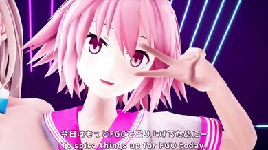 Watch as the demonic creature with a massive appendage enters Asuna and takes her hard, making her scream in pleasure.