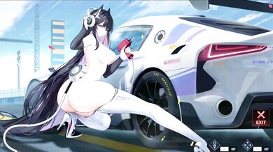 '"Majestic Unicorns of the Race Track" - A Hentai Animation by L2D Mod-