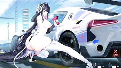'"Majestic Unicorns of the Race Track" - A Hentai Animation by L2D Mod-